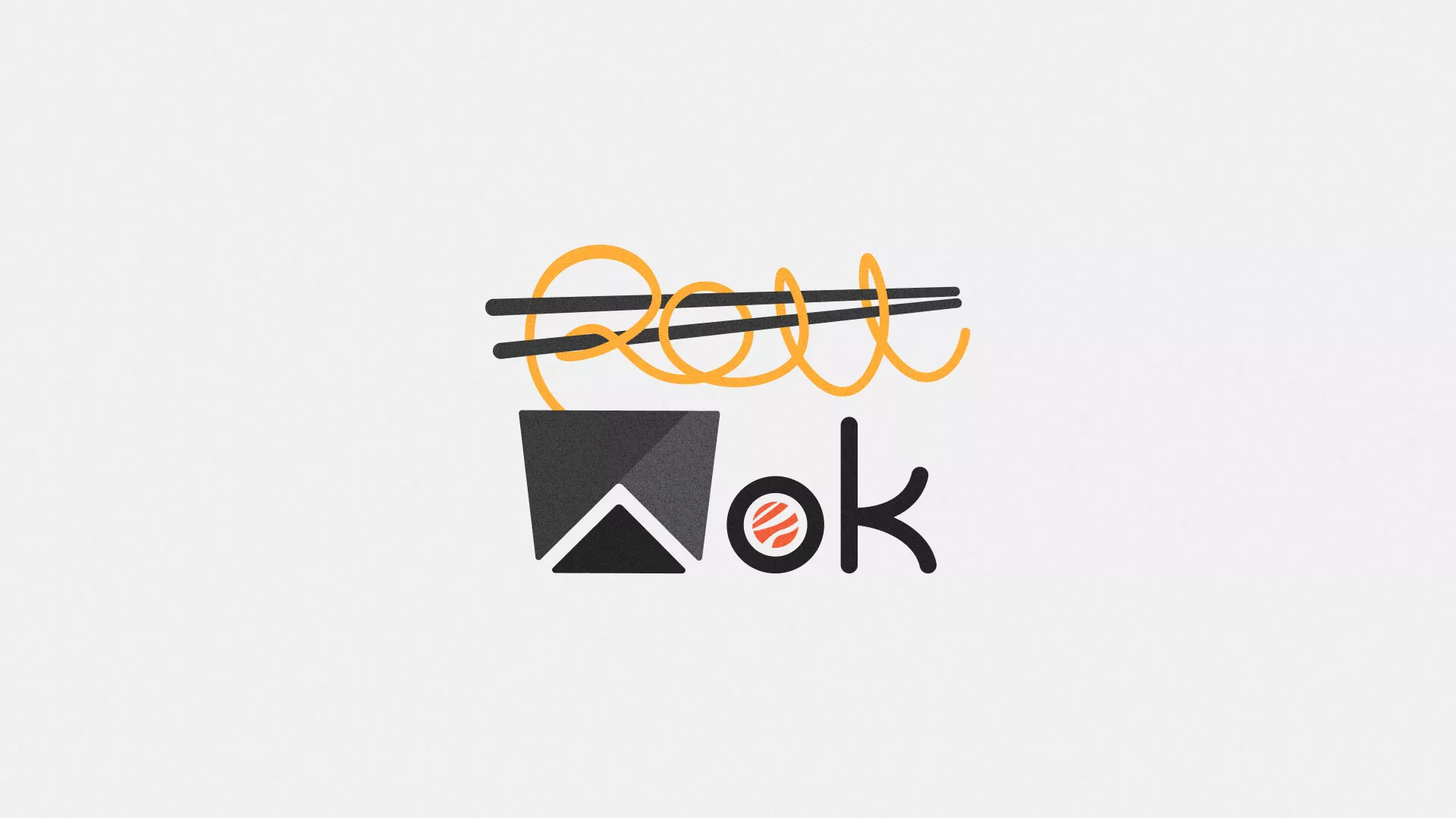 Разработка логотипа в Вытегре для суши-бара «Roll Wok Club» Разработка логотипа в Вытегре для суши-бара «Roll Wok Club»